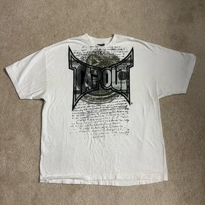 Vintage Y2K Hundred Dollar Bill Tapout Tee Size XL
